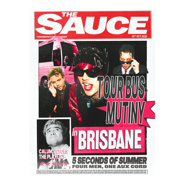 5SOS "The Sauce" Brisbane Limited Edition Lithograph