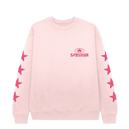 Everyone's A Star Light Pink Crewneck