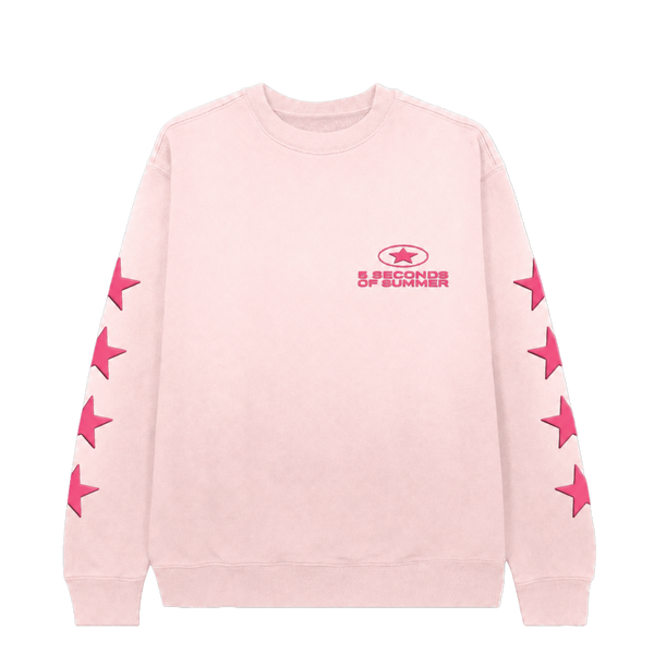 Everyone's A Star Light Pink Crewneck