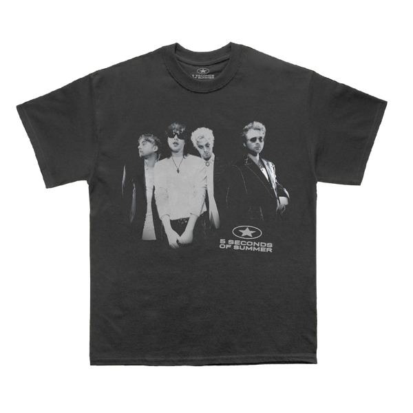 Portrait Live Faded Black Tee