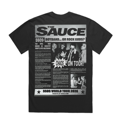 The Sauce Tabloid Tee