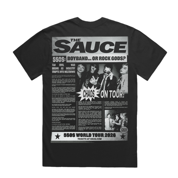 The Sauce Tabloid Tee