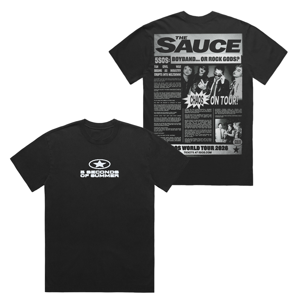The Sauce Tabloid Tee