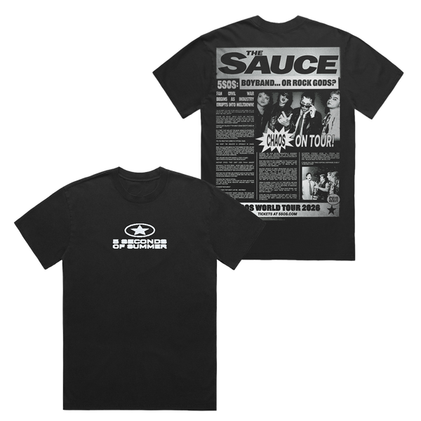 The Sauce Tabloid Tee
